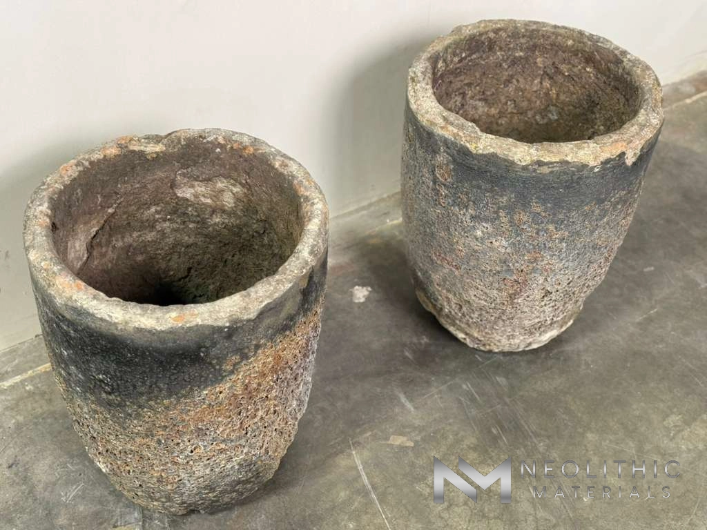 French Antique Foundry Crucibles (Pair) - Image 6